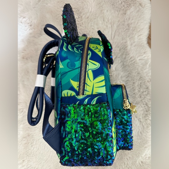 NWT Disney Aulani Resort Paradise Vibes Loungefly Backpack (4 Hidden Mickeys) - Picture 6 of 14